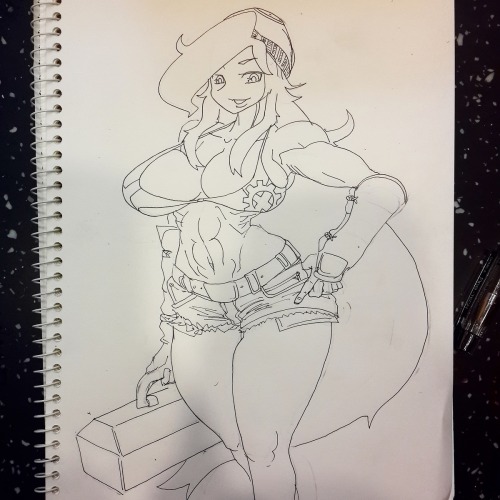 ferrousoxide:  gynoidherring:fanart!!  Thank you!!!