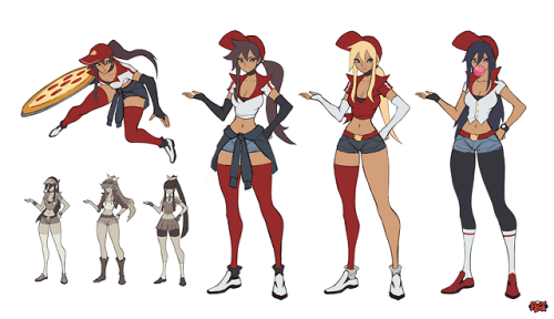 Did the concept for pizza delivery sivir last year, finally she’s released :DProperty of Riot Games