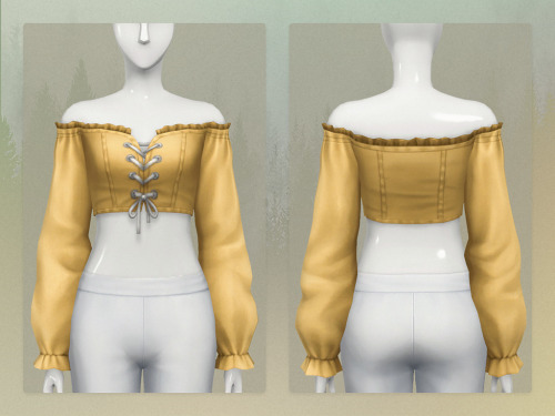 nords-sims:Azenor Top:Here’s another item I made for The Sims Resource’s Arcane Illusion