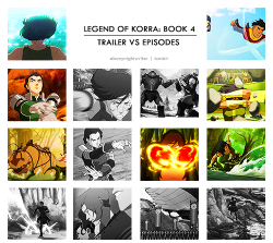  LOK BOOK 4: Trailer vs Episodes     