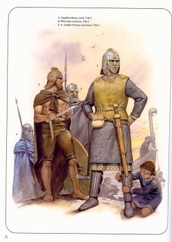 irishironclad:I’ve decided no version of the Arthurian Legends is valid until someone shows that it wasn’t a fucking high medieval setting with plate armour and knights and castles it was the 5th century. Arthur looked like this;And Excalibur looked