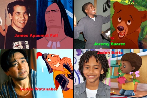marrymejasonsegel:Men of color and the Disney characters they have played
