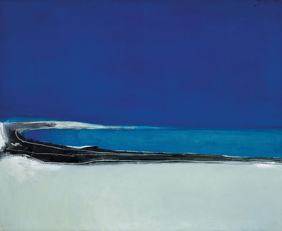 colin-vian:    Srihadi Soedarsono (b. 1931) Blue Sky and Sandy Beach, 1972 