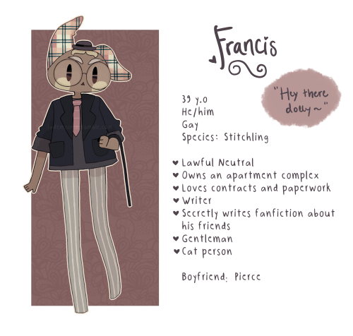 More OC bio sheets >:3