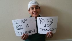 hvrmosa:  thingstolovefor:  My name is Andrew I am 10 years old. I am Mexican, I am Muslim,   I am not a terrorist.Meet Andrew, the 11 y/o Muslim Mexican American standing up to racism, xenophobia, islamophobia. #Love it!  ❤️