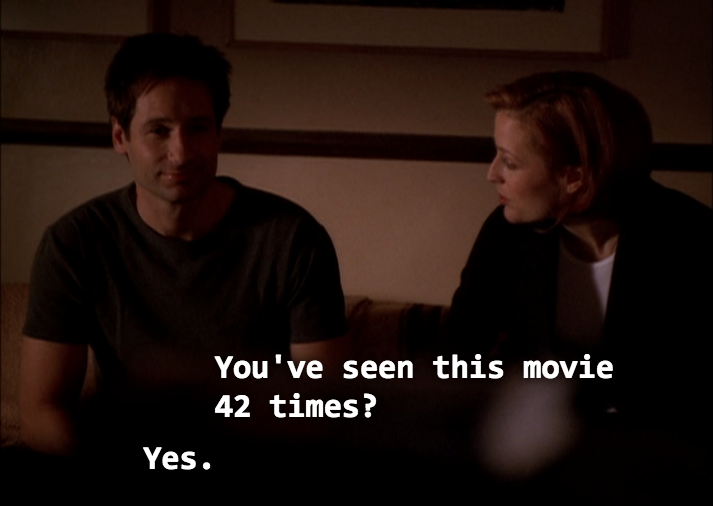 The signs as our favorite out-of-context x-files screen-caps.