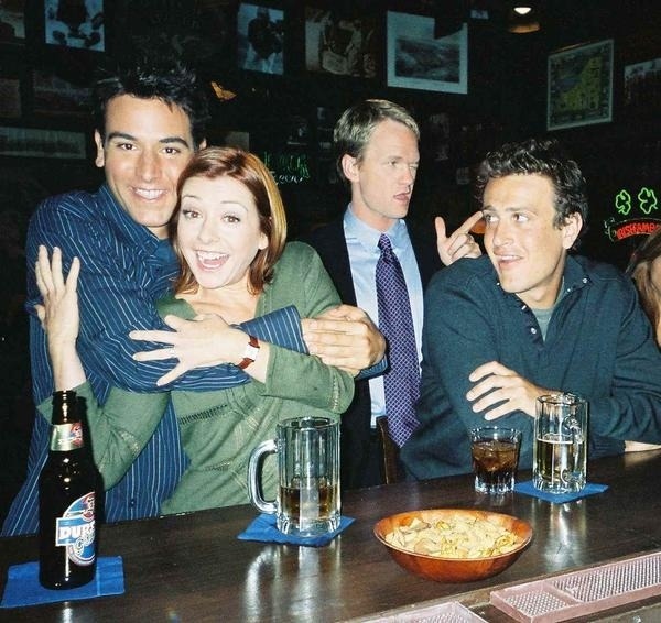 vidaamarelo:  Original photos from the opening titles of How I Met Your Mother