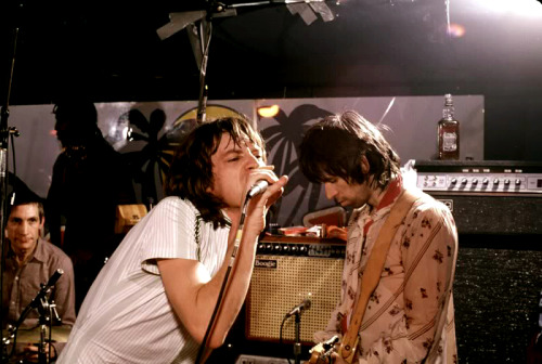 losetheboyfriend:The Rolling Stones performing at Toronto’s El Mocambo; captured by Ken Regan (1977)