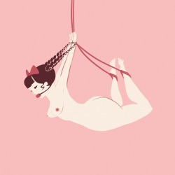 kawaiicatsilike:shibari girl 5