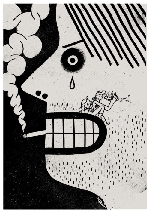 punio:  My collaboration for http://elfresquito.tumblr.com Subject: HERPES. 