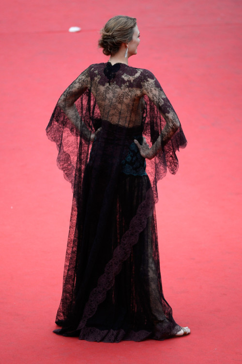 Karlie Kloss attends the opening ceremony of the 67th Annual Cannes Film Festival in Cannes, France.