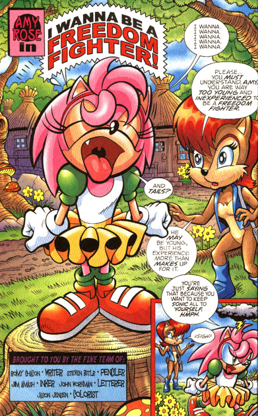 Rebecca's magical corner — Amy Rose: One of the most mistreated