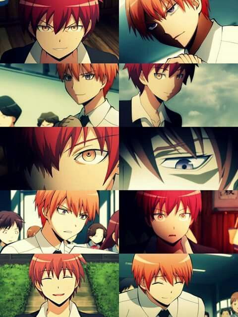 Karma Akabane and Asano Gakushuu