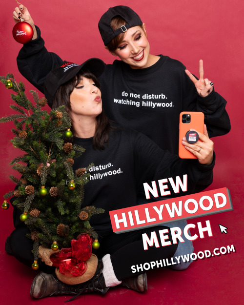 NEW HILLYWOOD MERCH IS UP! ✨Grab yourself a hot new goodie! Sweatshirt Hat Ornament  PopSocket&