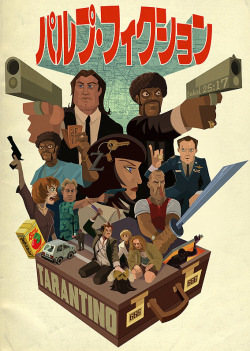 alternative-movie-posters:  Pulp Fiction by Justin Orr