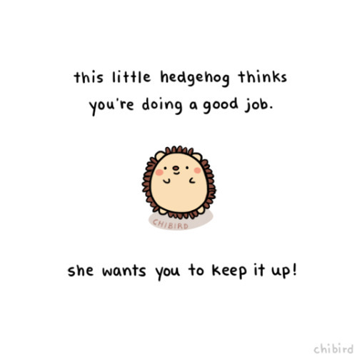 psych2go:  I love these 10 cute motivational posts from chibird.