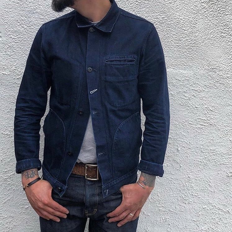 Rogue Territory Supply Jacket Dark Indigo Selvedge ...