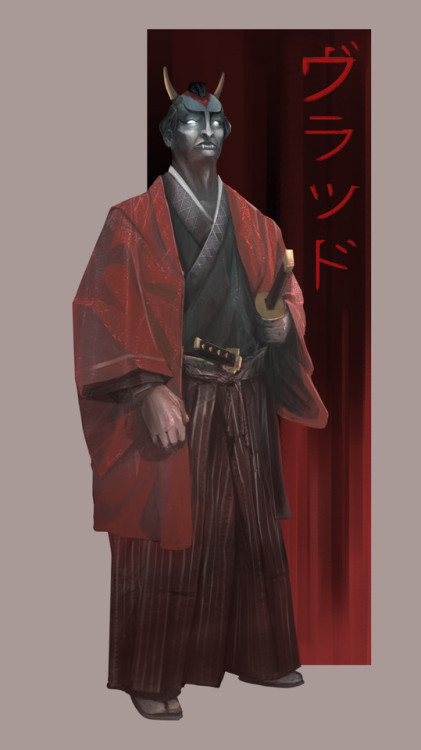 Japan Vlad by Riccardo Massironi. Dracula set in Japan