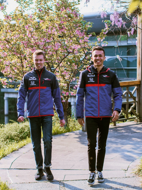 Daniil Kvyat and Alex Albon // 2019 Chinese Grand Prix