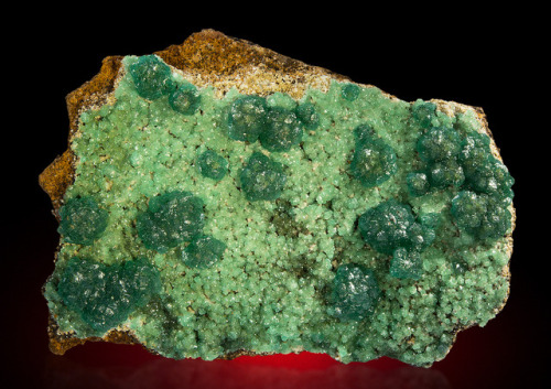 Cuprian Adamite - Hilarion Mine, Kamariza Mines, Agios Konstantinos, Lavrion District, Attiki Pref.,