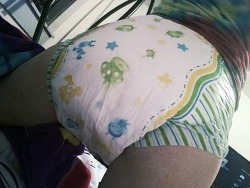 wittleprincess94:  🌼❤ baby bum all padded up for daddy ❤🌼 