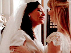 cosimacormier: I say that it’s good luck to kiss the bride before the wedding. Because then we can have that kiss that we can’t have in front of our friends and family, because they’d be too jealous. 
