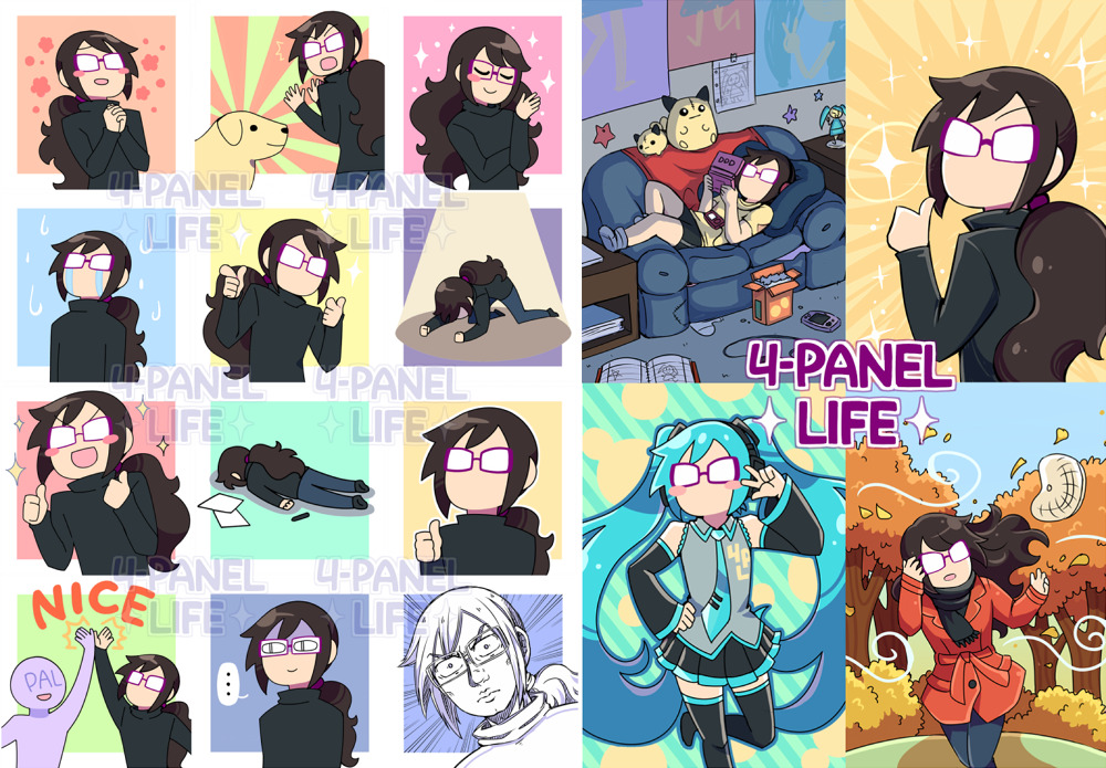 4-panel-life:                     4-PANEL LIFE: THE BOOK KICKSTARTER! The