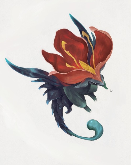 kai1118:original dragon『Flower Dragon』