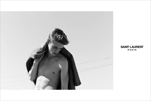 Saint Laurent. Ad campaign FW1415Creative Director: Hedi SlimanePhotos: Hedi SlimaneModels:  Jack Da