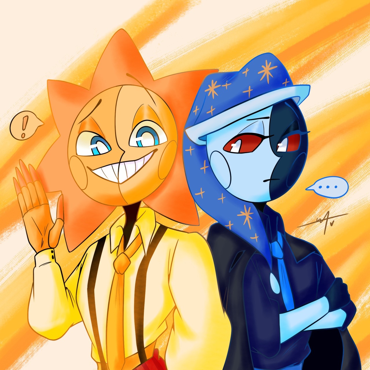 I am not me on Tumblr - #sleuth jesters fanart