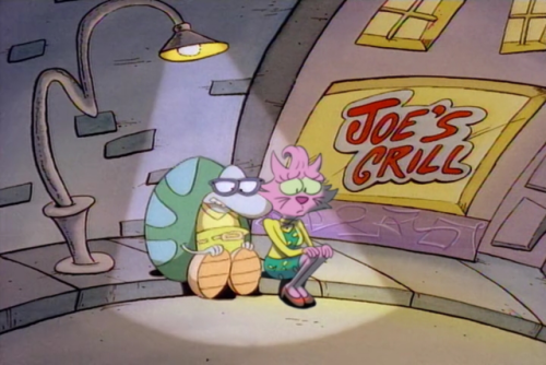 rockosedits:  Extra: In the episode ‘’Rinse and Spit’’, when Filburt want to be alone, there is a cameo of Princess Carolyne.P.C.: “What’s happening to you?”F: “I save the city from a giant tooth and I didn’t get my diploma for to be