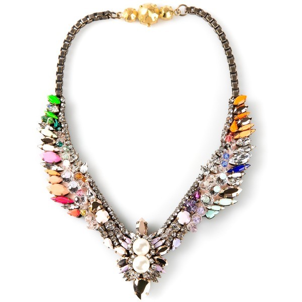 BRYAN YANG — SHOUROUK ‘Tabatha’ necklace liked on Polyvore...