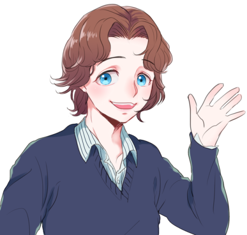 ayaneox: Some fanarts that I drew about James McAvoy’s characters:1. A starbucks AU of Er