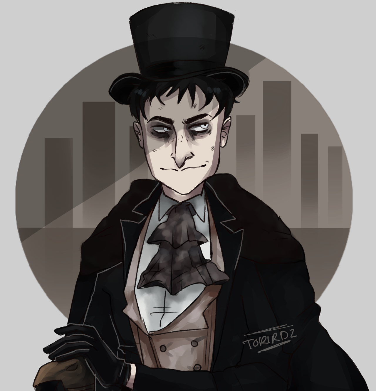 So many fandoms, so little time. — toriirdz: Robin Lord Taylor's Penguin  dressed...