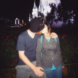 ☆☆☆☆Our First Kiss in front of Cinderella&rsquo;s Castle&hellip; ♡♡♡♡