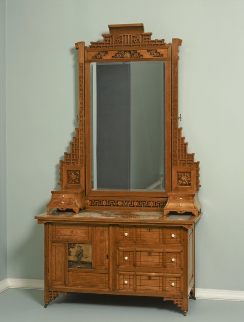 shewhoworshipscarlin:Dresser, 1880-81, USA.