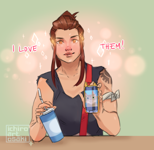 ichiro-artosaki: drew this based off of @incorrect-overwatch-quotations ‘s post beca