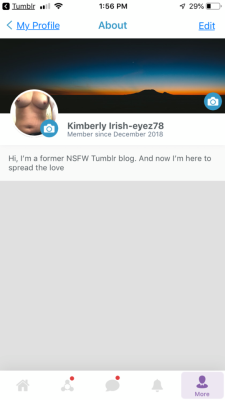 irish-eyez78:  I have joined MeWe since Tumblr wants to be  whiny little buttholes, and delete all NSFW blogs 