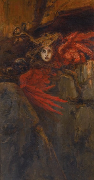 demonsandgods: &ldquo;Medusa&rdquo; (1903) - Vasily Alexandrovich Kotarbinsky Oil on canvas.