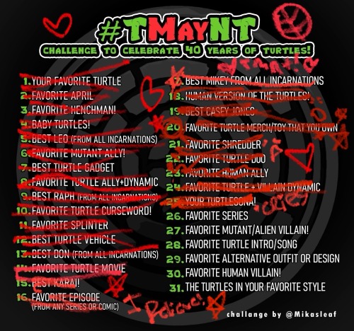 TmayNT Day 26: Favorite Series!
