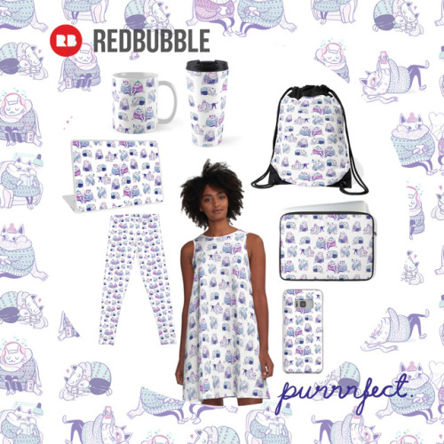 I opened another shop, now in Redbubble! More items and even more repeat patterns! Shop at &ndash;&g