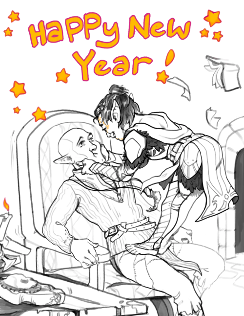 trashartcorner:Happy New Year everyone!!!