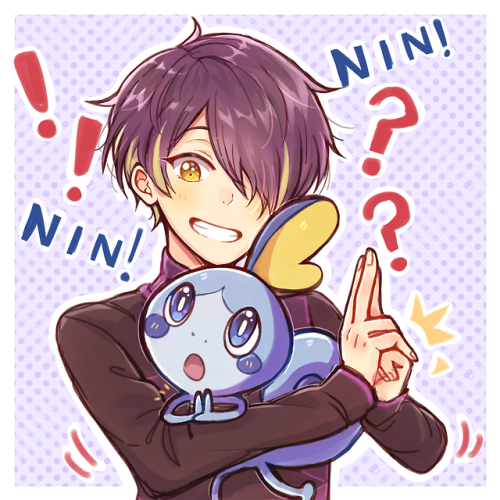 I feel like Shinobu and Sobble would get along pretty well~ ☺