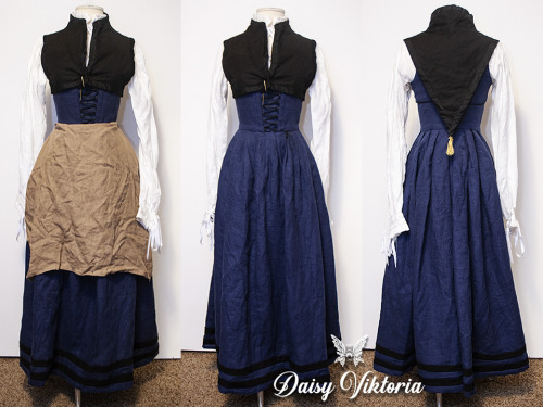 Renaissance costumes by Daisy Viktoria1-3. Blue Flemish kirtle4-5. Dutch dress6-7. Dutch skater dres