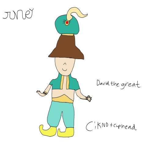 I Draw David The Great In Djimmi The Great Clothes