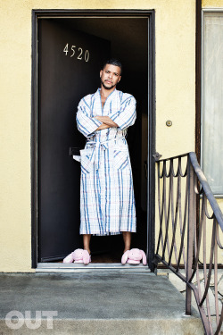 outofficial:  OUT100: Wilson CruzActor &amp; Activist Wilson Cruz has got both bunny-slippered feet firmly planted on the ground: One foot is in LGBT activism, and one’s in entertainment. He’s a national spokesperson for GLAAD, and this year he returned