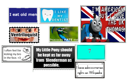 paranormal-thingum:  the new aesthetic is extremely specific deviantart stamps 