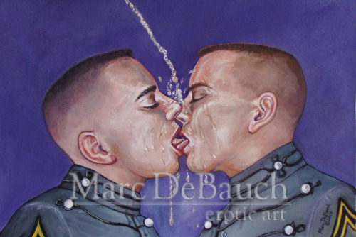 men-in-art:  Piss Kissin’ CadetsMarc Debauch2005