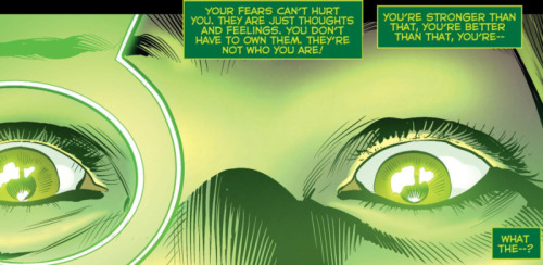 spaceboyjones: dcwomenofcolor: Jessica copes with her anxiety. –Green Lanterns #6 Okay I just 