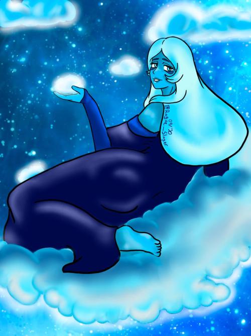 amym32687: One of my favorite scenes from Steven Universe Future. It helps that I love drawing Blue 